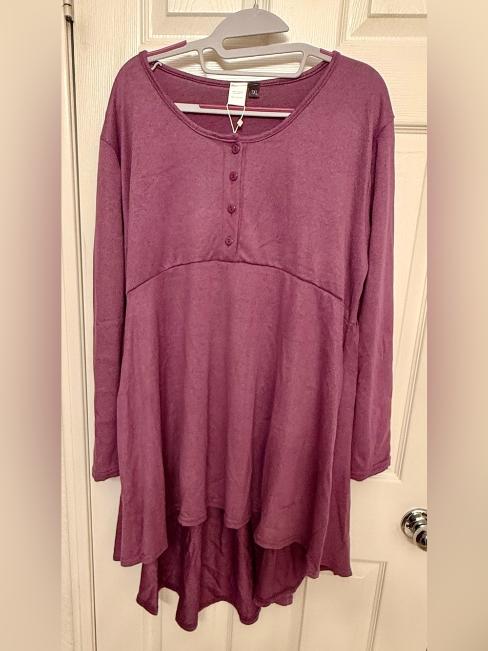 Soft Baby Doll high Low dress